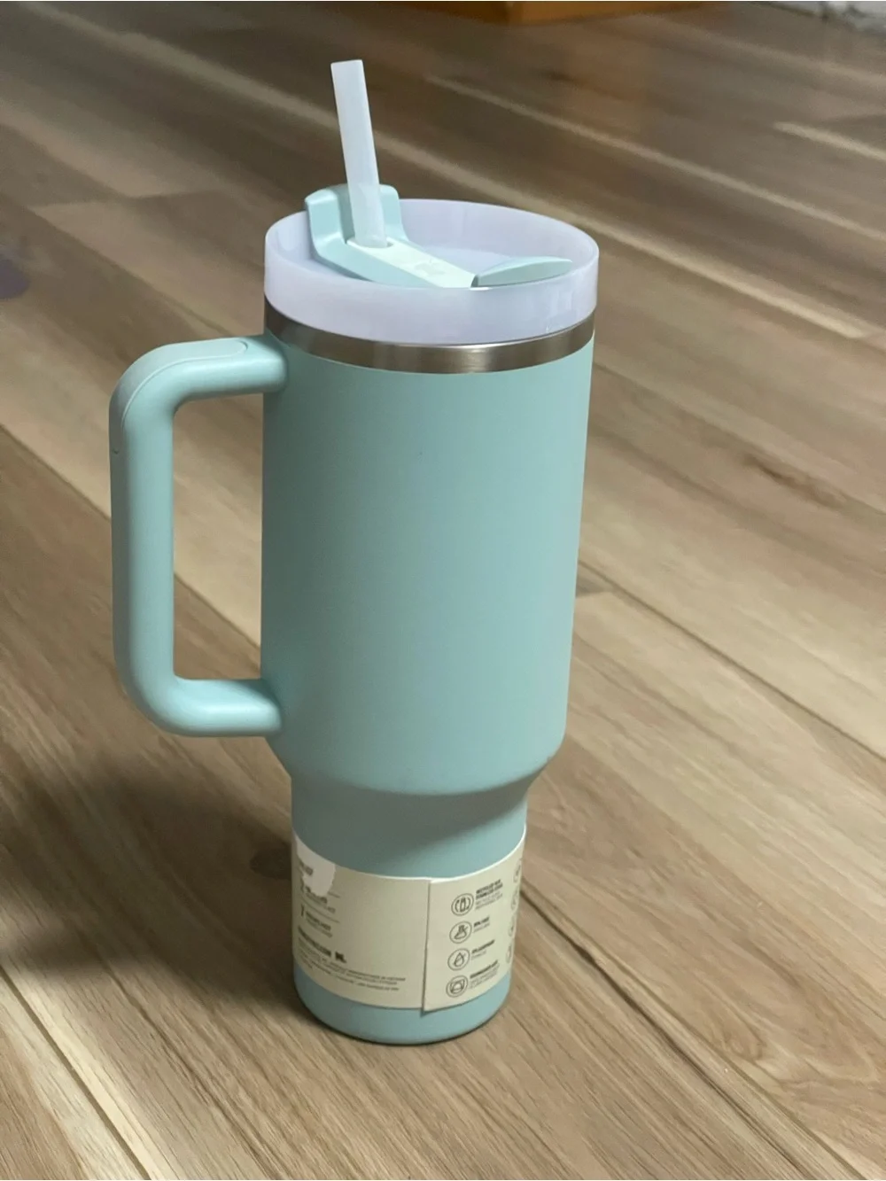 Stanley Seafoam Quencher H2.0 Tumbler with Handle and Straw Lid